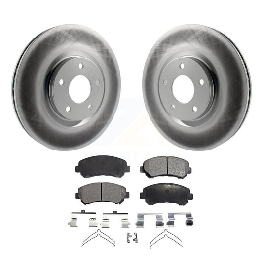 Coated Disc Rotors and Ceramic Brake Pads Kit-KGT-100426 - Kit.bestparts.ca