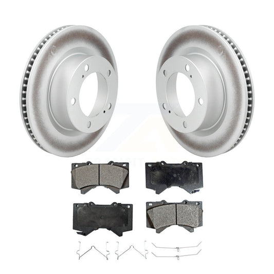 Coated Disc Rotors and Ceramic Brake Pads Kit-KGT-100443 - Kit.bestparts.ca