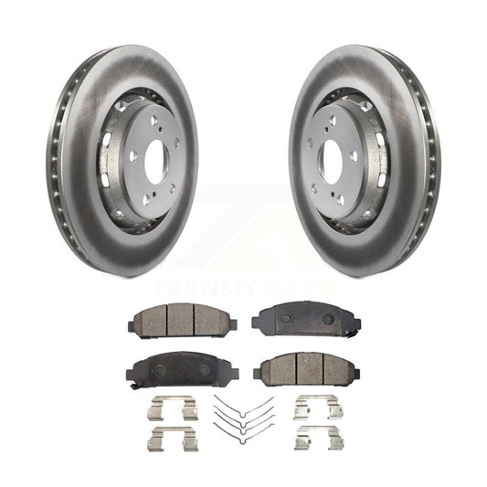 Coated Disc Rotors and Ceramic Brake Pads Kit-KGT-100453 - Kit.bestparts.ca