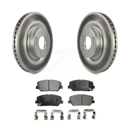 Coated Disc Rotors and Ceramic Brake Pads Kit-KGT-100463 - Kit.bestparts.ca