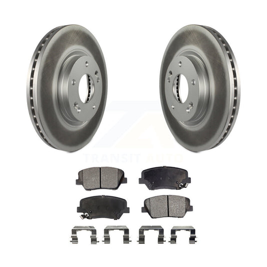 Coated Disc Rotors and Ceramic Brake Pads Kit-KGT-100465 - Kit.bestparts.ca