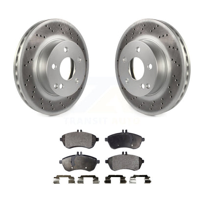 coated disc rotors and ceramic brake pads-kgt-100469 - Kit.bestparts.ca