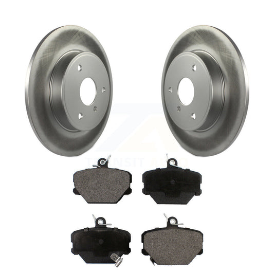 Coated Disc Rotors and Ceramic Brake Pads Kit-KGT-100473 - Kit.bestparts.ca