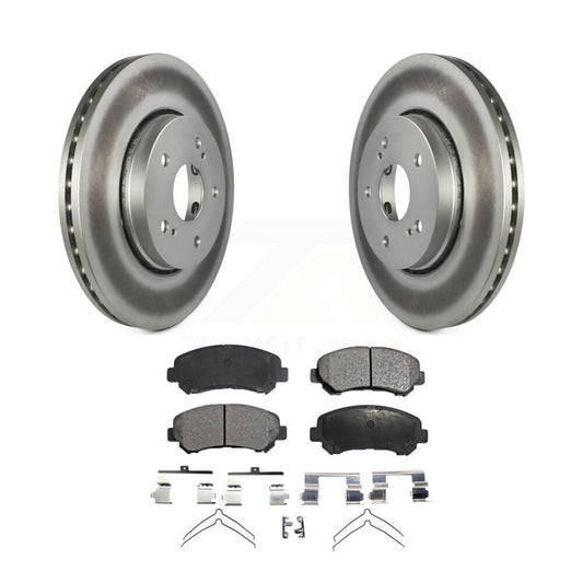 Coated Disc Rotors and Ceramic Brake Pads Kit-KGT-100474 - Kit.bestparts.ca