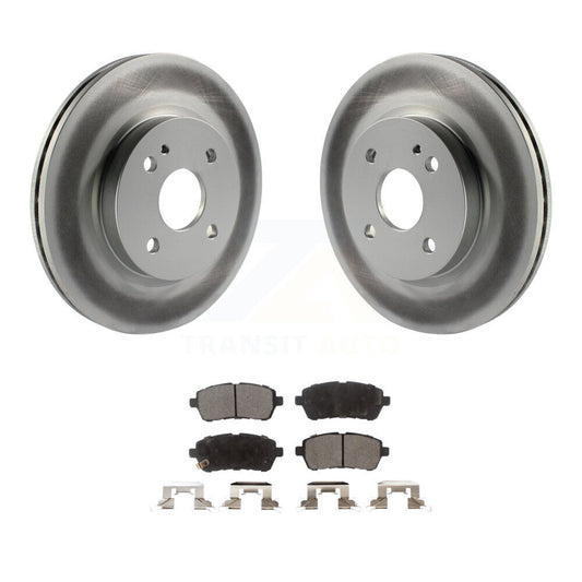 Coated Disc Rotors and Ceramic Brake Pads Kit-KGT-100477 - Kit.bestparts.ca