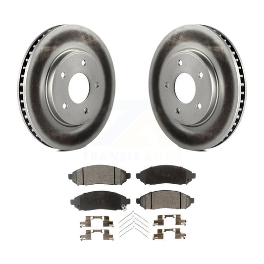 Coated Disc Rotors and Ceramic Brake Pads Kit-KGT-100479 - Kit.bestparts.ca