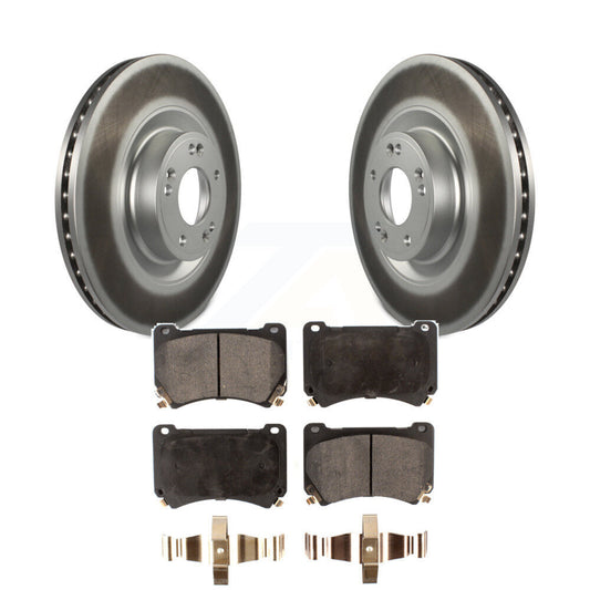 Coated Disc Rotors and Ceramic Brake Pads Kit-KGT-100480 - Kit.bestparts.ca