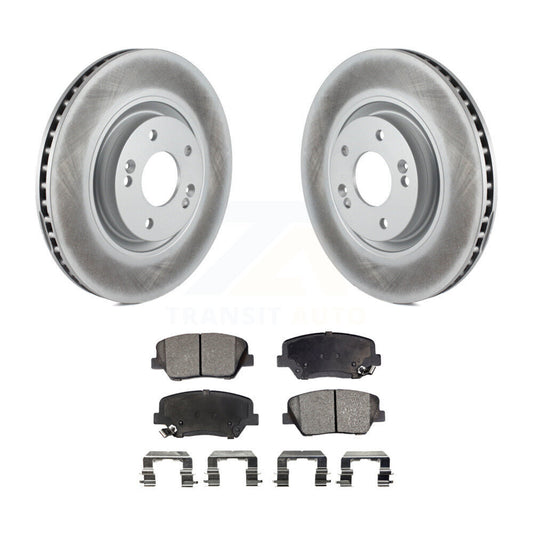 coated disc rotors and ceramic brake pads-kgt-100488 - Kit.bestparts.ca