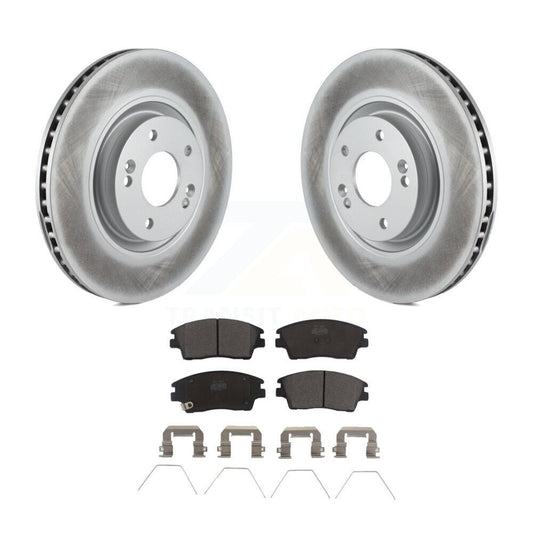 coated disc rotors and ceramic brake pads-kgt-100489 - Kit.bestparts.ca