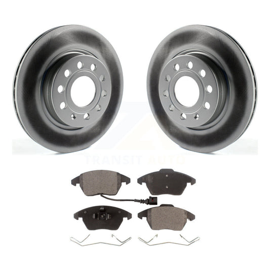 Coated Disc Rotors and Ceramic Brake Pads Kit-KGT-100493 - Kit.bestparts.ca