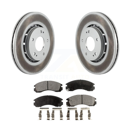 Coated Disc Rotors and Ceramic Brake Pads Kit-KGT-100495 - Kit.bestparts.ca