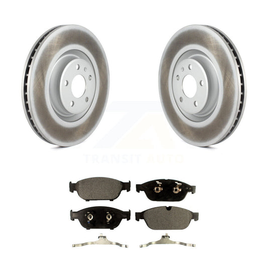 coated disc rotors and ceramic brake pads-kgt-100497 - Kit.bestparts.ca
