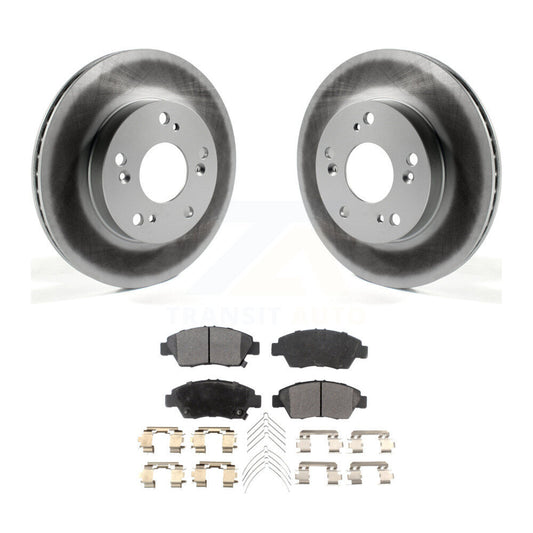 Coated Disc Rotors and Ceramic Brake Pads Kit-KGT-100504 - Kit.bestparts.ca