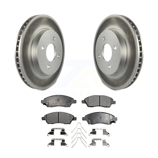Coated Disc Rotors and Ceramic Brake Pads Kit-KGT-100507 - Kit.bestparts.ca