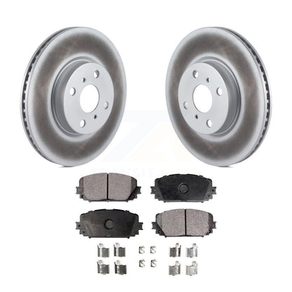 Coated Disc Rotors and Ceramic Brake Pads Kit-KGT-100508 - Kit.bestparts.ca