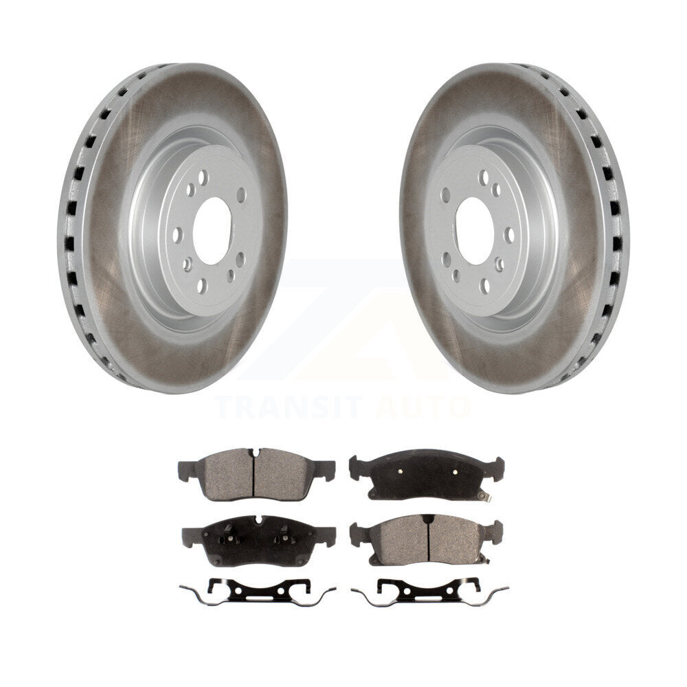 Coated Disc Rotors and Ceramic Brake Pads Kit-KGT-100509 - Kit.bestparts.ca