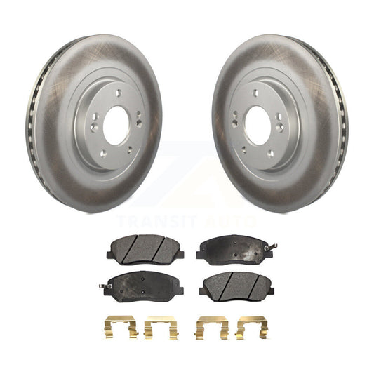 Coated Disc Rotors and Ceramic Brake Pads Kit-KGT-100512 - Kit.bestparts.ca