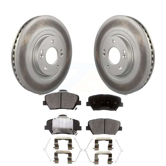 Coated Disc Rotors and Ceramic Brake Pads Kit-KGT-100514 - Kit.bestparts.ca