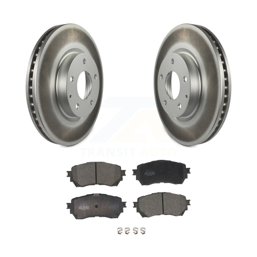 Coated Disc Rotors and Ceramic Brake Pads Kit-KGT-100517 - Kit.bestparts.ca