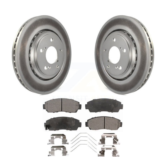 Coated Disc Rotors and Ceramic Brake Pads Kit-KGT-100523 - Kit.bestparts.ca