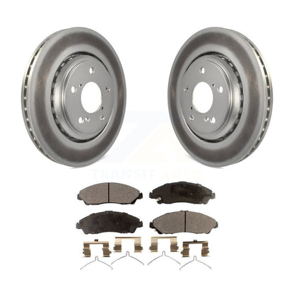 Coated Disc Rotors and Ceramic Brake Pads Kit-KGT-100524 - Kit.bestparts.ca