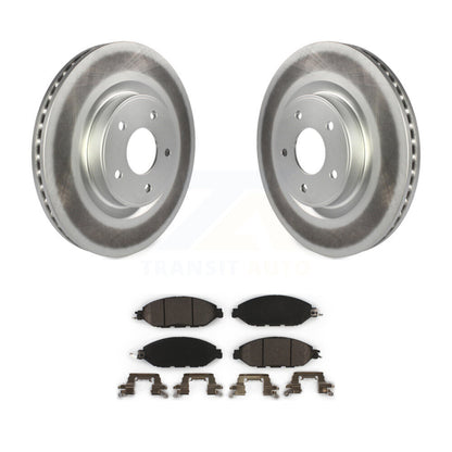 Coated Disc Rotors and Ceramic Brake Pads Kit-KGT-100525 - Kit.bestparts.ca
