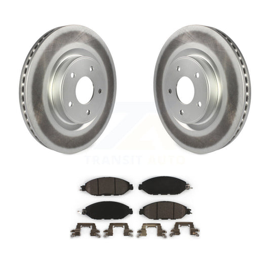 Coated Disc Rotors and Ceramic Brake Pads Kit-KGT-100525 - Kit.bestparts.ca