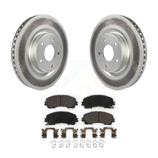 Coated Disc Rotors and Ceramic Brake Pads Kit-KGT-100526 - Kit.bestparts.ca