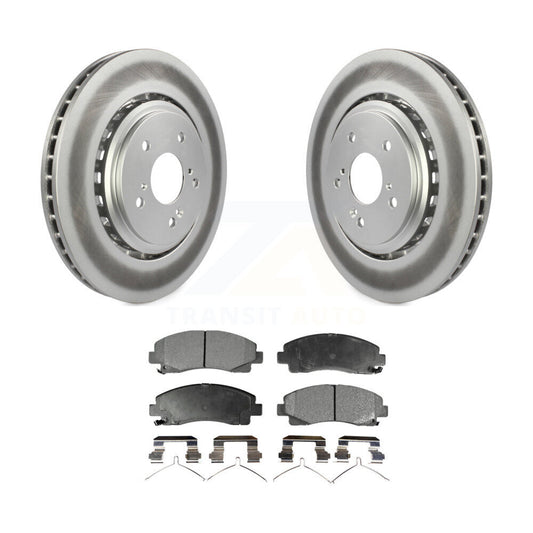 Coated Disc Rotors and Ceramic Brake Pads Kit-KGT-100527 - Kit.bestparts.ca
