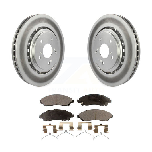 Coated Disc Rotors and Ceramic Brake Pads Kit-KGT-100528 - Kit.bestparts.ca