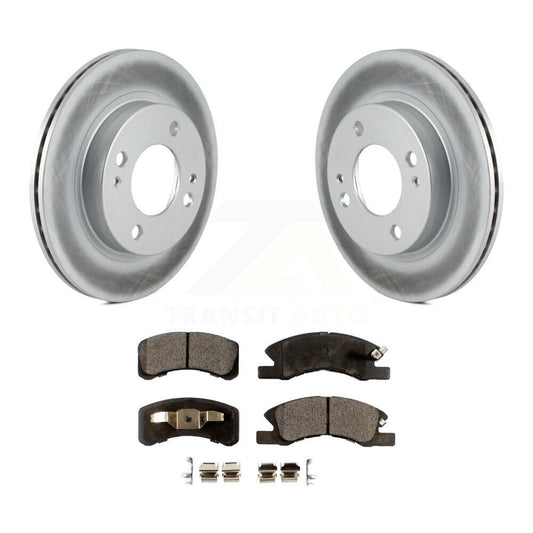 Coated Disc Rotors and Ceramic Brake Pads Kit-KGT-100530 - Kit.bestparts.ca