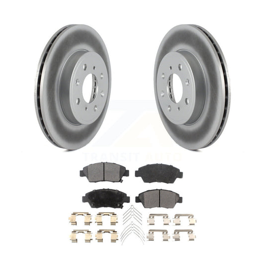 Coated Disc Rotors and Ceramic Brake Pads Kit-KGT-100531 - Kit.bestparts.ca
