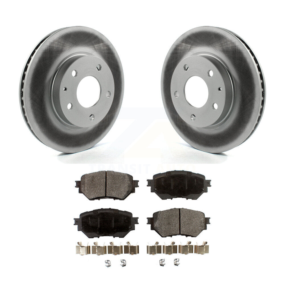 Coated Disc Rotors and Ceramic Brake Pads Kit-KGT-100536 - Kit.bestparts.ca