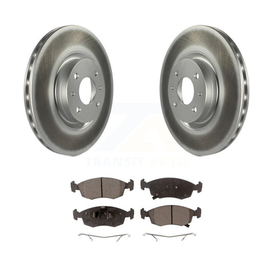 Coated Disc Rotors and Ceramic Brake Pads Kit-KGT-100537 - Kit.bestparts.ca