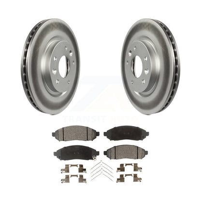 Coated Disc Rotors and Ceramic Brake Pads Kit-KGT-100538 - Kit.bestparts.ca