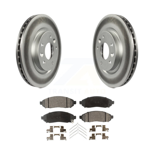 Coated Disc Rotors and Ceramic Brake Pads Kit-KGT-100538 - Kit.bestparts.ca