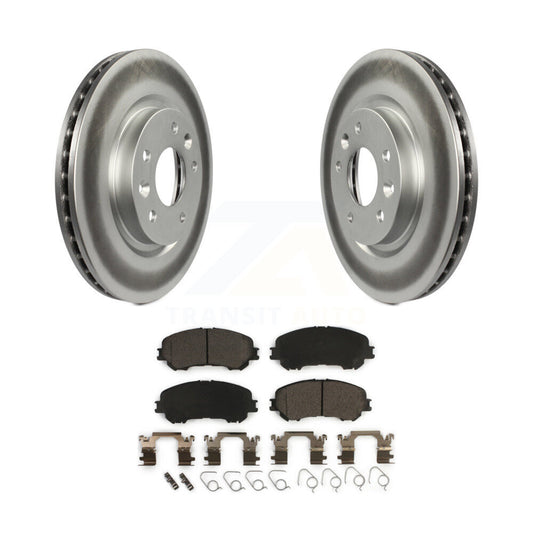 Coated Disc Rotors and Ceramic Brake Pads Kit-KGT-100540 - Kit.bestparts.ca