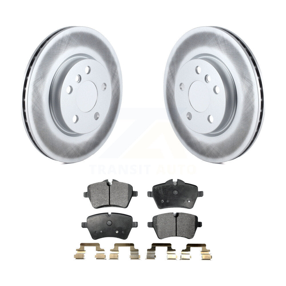 coated disc rotors and ceramic brake pads-kgt-100545 - Kit.bestparts.ca
