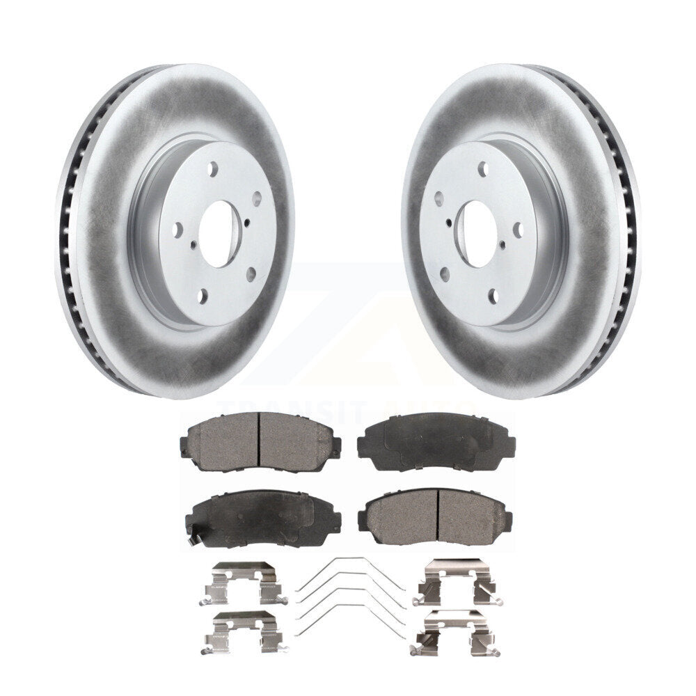 coated disc rotors and ceramic brake pads-kgt-100548 - Kit.bestparts.ca