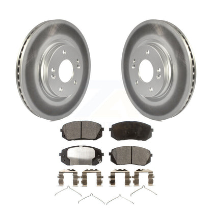 Coated Disc Rotors and Ceramic Brake Pads Kit-KGT-100550 - Kit.bestparts.ca