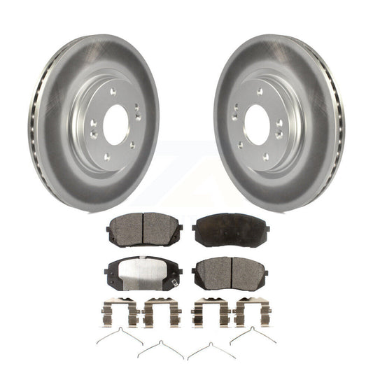 Coated Disc Rotors and Ceramic Brake Pads Kit-KGT-100550 - Kit.bestparts.ca
