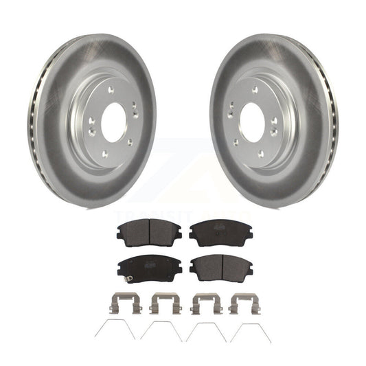 Coated Disc Rotors and Ceramic Brake Pads Kit-KGT-100551 - Kit.bestparts.ca