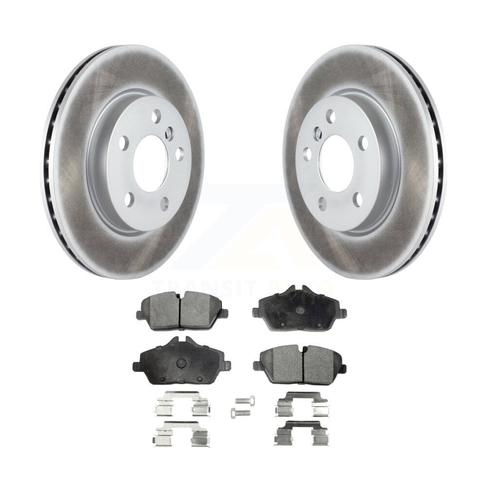 Coated Disc Rotors and Ceramic Brake Pads Kit-KGT-100554 - Kit.bestparts.ca
