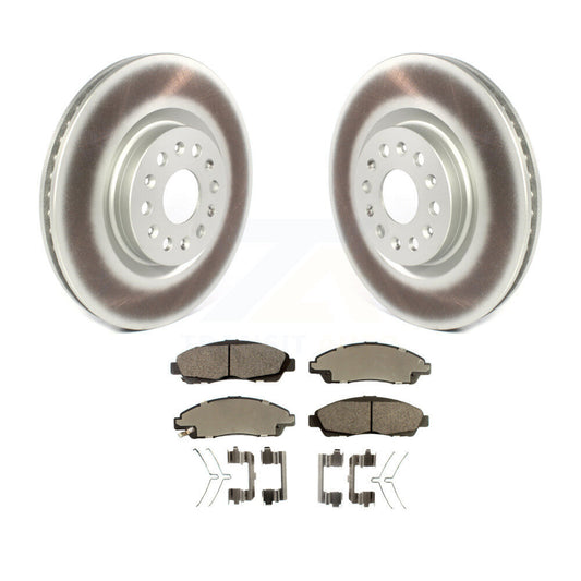 Coated Disc Rotors and Ceramic Brake Pads Kit-KGT-100563 - Kit.bestparts.ca