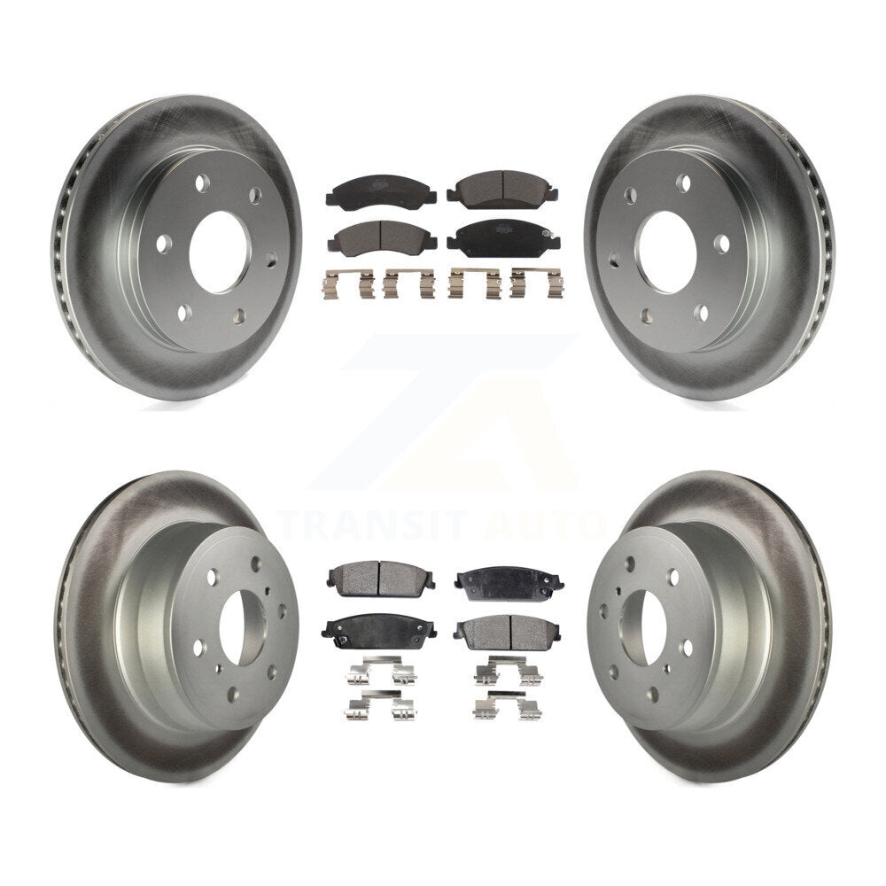 Disc Rotors and Ceramic Brake Pads Kit-KGT-100586 - Kit.bestparts.ca