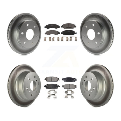 Disc Rotors and Ceramic Brake Pads Kit-KGT-100586 - Kit.bestparts.ca