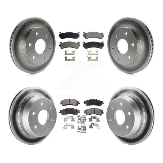 Disc Rotors and Ceramic Brake Pads Kit-KGT-100589 - Kit.bestparts.ca