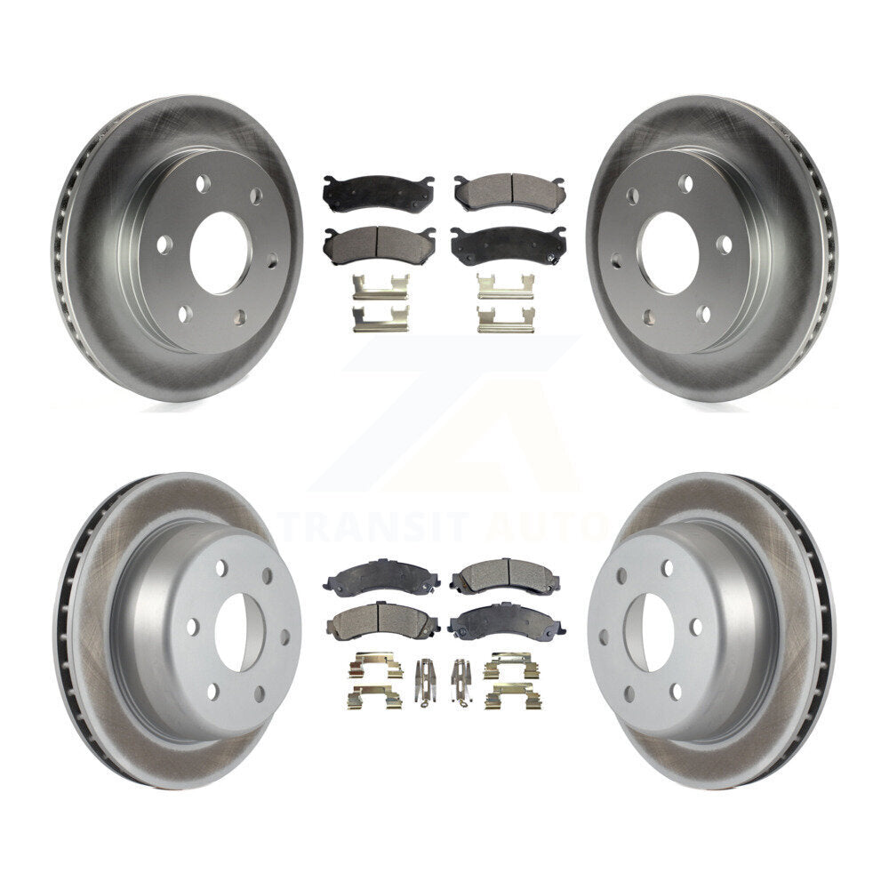 Disc Rotors and Ceramic Brake Pads Kit-KGT-100593 - Kit.bestparts.ca Kit.bestparts.ca