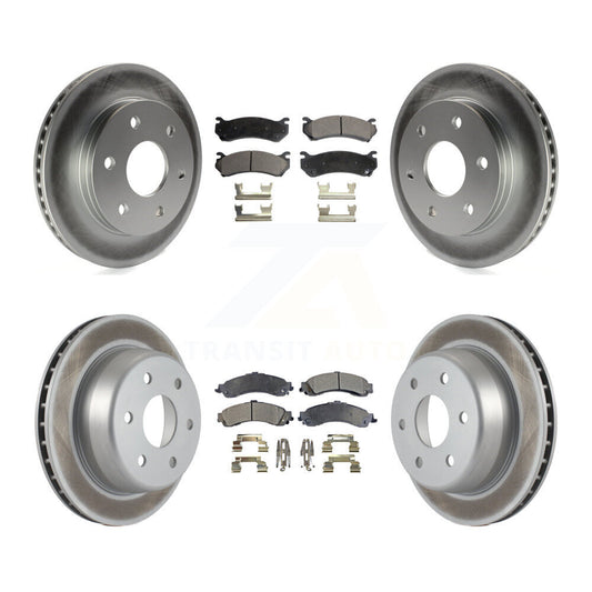 Disc Rotors and Ceramic Brake Pads Kit-KGT-100593 - Kit.bestparts.ca