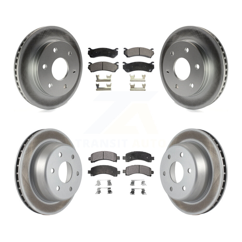 Disc Rotors and Ceramic Brake Pads Kit-KGT-100594 - Kit.bestparts.ca Kit.bestparts.ca